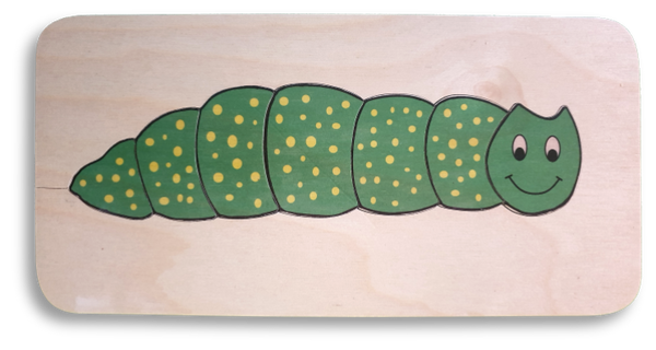 Caterpillar puzzle