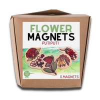 Native Flower Magnets Set