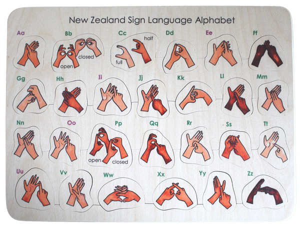 Learn to Sign: Alphabet puzzle