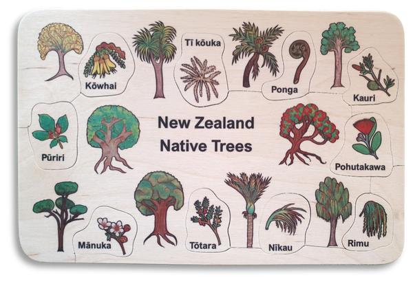 NZ Native Trees puzzle