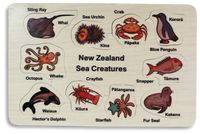NZ Sea Creatures puzzle