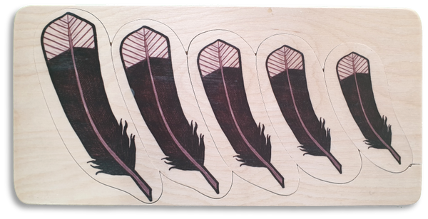 Huia Feathers puzzle