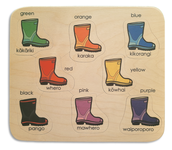 Gumboots Colours puzzle