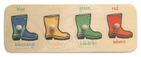 Four Gumboots puzzle