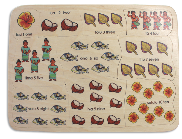 Count to Ten Samoan puzzle