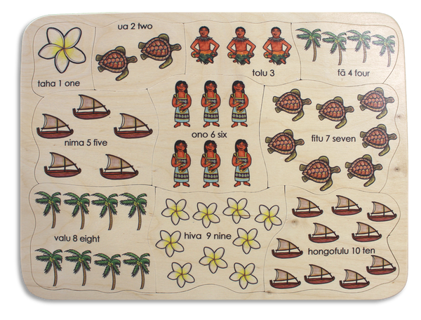 Count to Ten Tongan puzzle