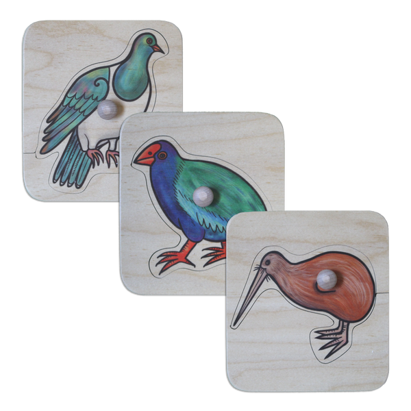 Mini Bird Knob Puzzle