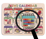 Kiwi Calendar puzzle