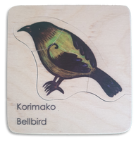 Korimako Bellbird mini puzzle