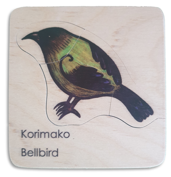 Korimako Bellbird mini puzzle