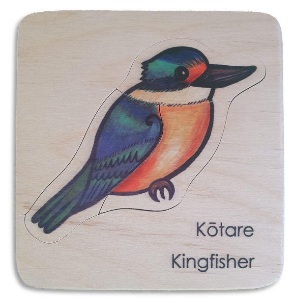 Kotare Kingfisher mini puzzle