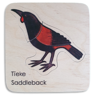Tieke Saddleback mini puzzle
